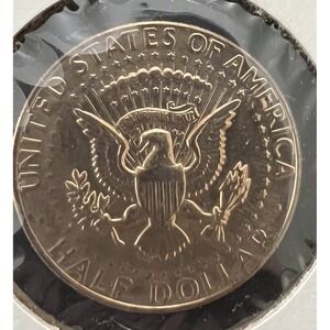 Kennedy Half Dollar 1984P 24k Gold Plated Coin Double Dated 1980 1984